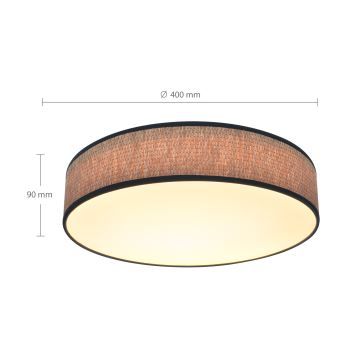 Plafonieră LED dimabilă Brilagi ADELA LED/48W/230V 3000-6500K d. 40 cm + telecomandă