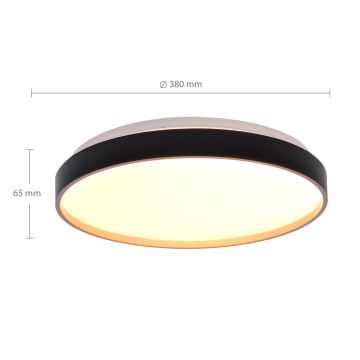 Plafonieră LED dimabilă Brilagi CALA LED/48W/230V 3000-6500K d. 38 cm + telecomandă