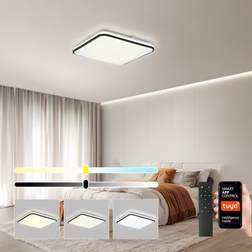 Plafonieră LED dimabilă Brilagi SMART LED/28W/230V 3000-6000K 40x40 cm Wi-Fi Tuya + telecomandă