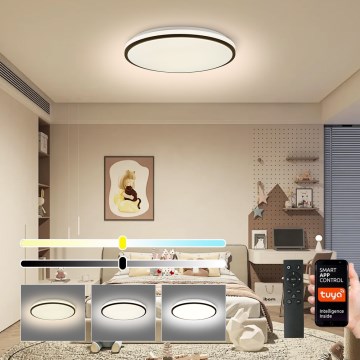 Plafonieră LED dimabilă Brilagi SMART LED/36W/230V 3000-6000K d. 45 cm Wi-Fi Tuya + telecomandă