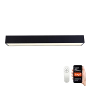 Plafonieră LED dimabilă CANTO LED/50W/230V negru Tuya Immax NEO 07074-90 + telecomandă