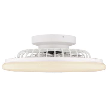 Plafonieră LED dimabilă cu ventilator LED/30W/230V 3000-6500K Globo + telecomandă