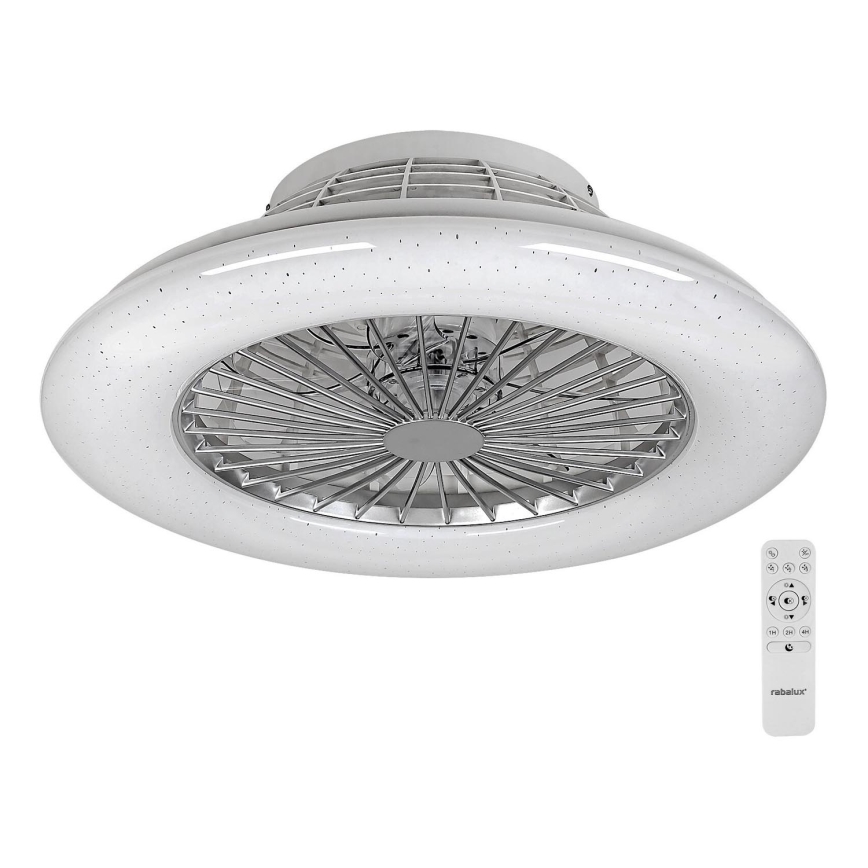 Plafonieră LED dimabilă cu ventilator Rabalux LED/30W/230V 3000-6500K + telecomandă