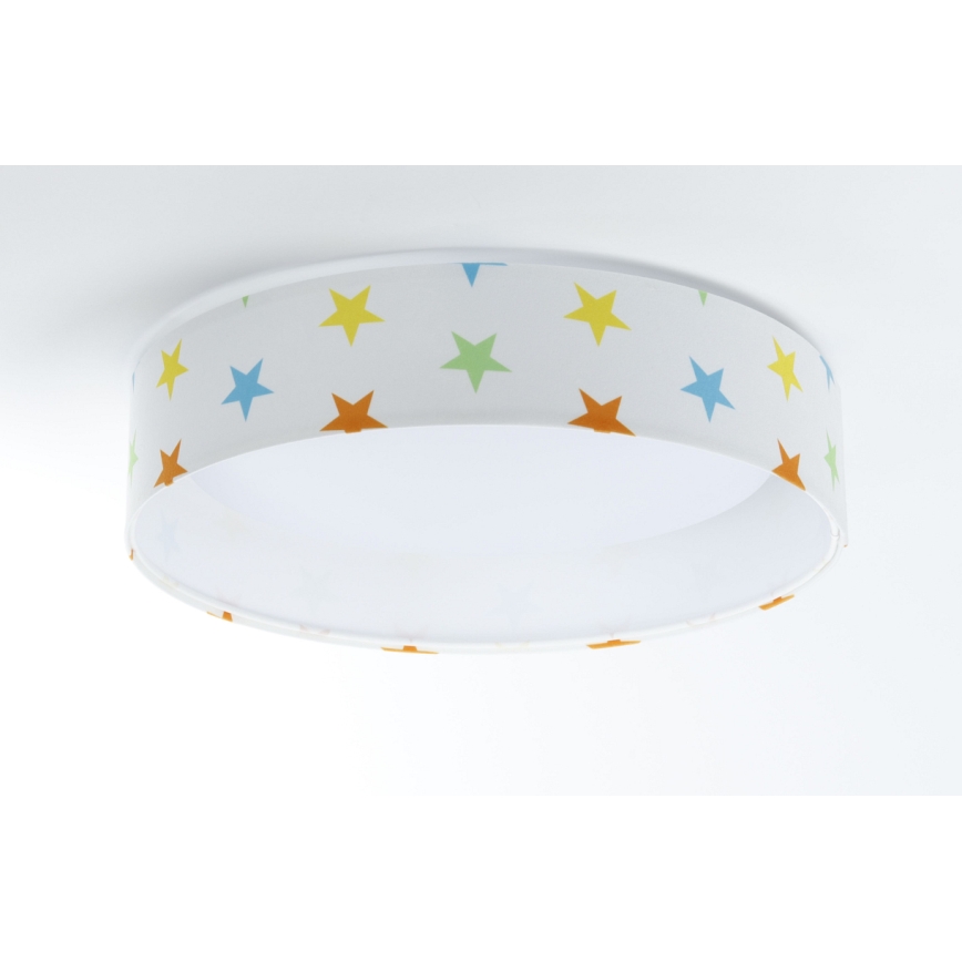 Plafonieră LED dimabilă SMART GALAXY KIDS LED/24W/230V 3000-6500K colorat stele + telecomandă