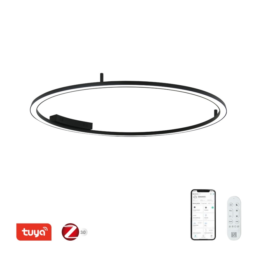 Plafonieră LED dimabilă Immax NEO 07246-120 FINO LED/72W/230V 120cm Tuya + telecomandă