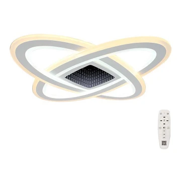 Plafonieră LED dimabilă LED/130W/230V 3000-6500K + telecomandă