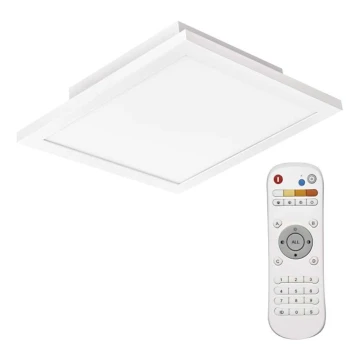 Plafonieră LED dimabilă LED/20W/230V 2700K-6500K pătrată + telecomandă