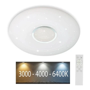 Plafonieră LED dimabilă LED/40W/230V 3000K/4000K/6500K + telecomandă