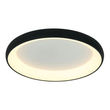 Plafonieră LED dimabilă LED/60W/230V d. 80 cm negru Zambelis 2056