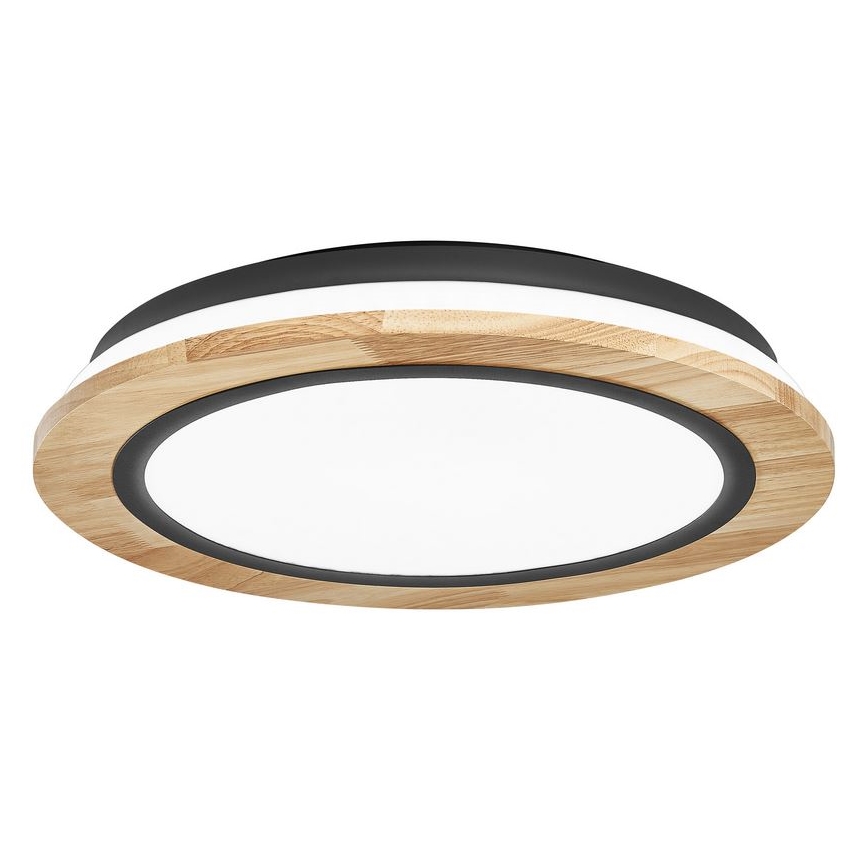 Plafonieră LED dimabilă Ledvance SMART+ ORBIS WOOD LED/24W/230V 2700-6500K Wi-Fi