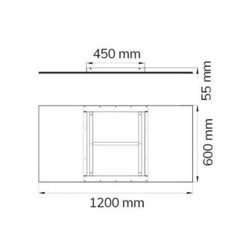 Plafonieră LED dimabilă LIV LED/44W/230V 2800-5500K Wofi 9693.01.70.5200 + telecomandă