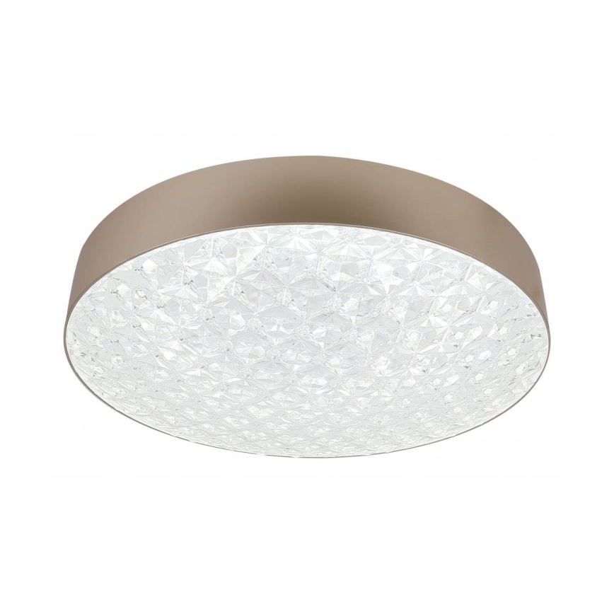 Plafonieră LED dimabilă LUXON LED/60W/230V 2800-6500K bej + telecomandă