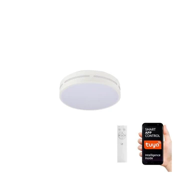 Plafonieră LED dimabilă NEO LITE PERFECTO LED/24W/230V Wi-Fi Tuya albă Immax NEO 07153-W30 + telecomandă
