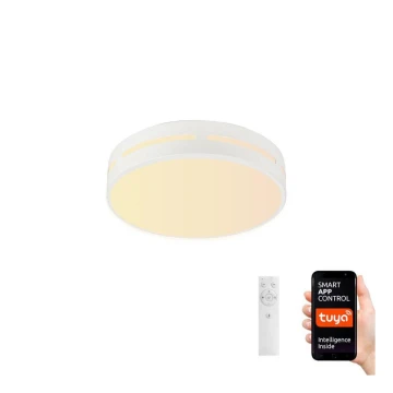 Plafonieră LED dimabilă NEO LITE PERFECTO LED/24W/230V Wi-Fi Tuya albă Immax NEO 07153-W40 + telecomandă