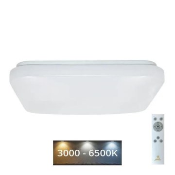 Plafonieră LED dimabilă OPAL LED/60W/230V 3000-6500K + telecomandă