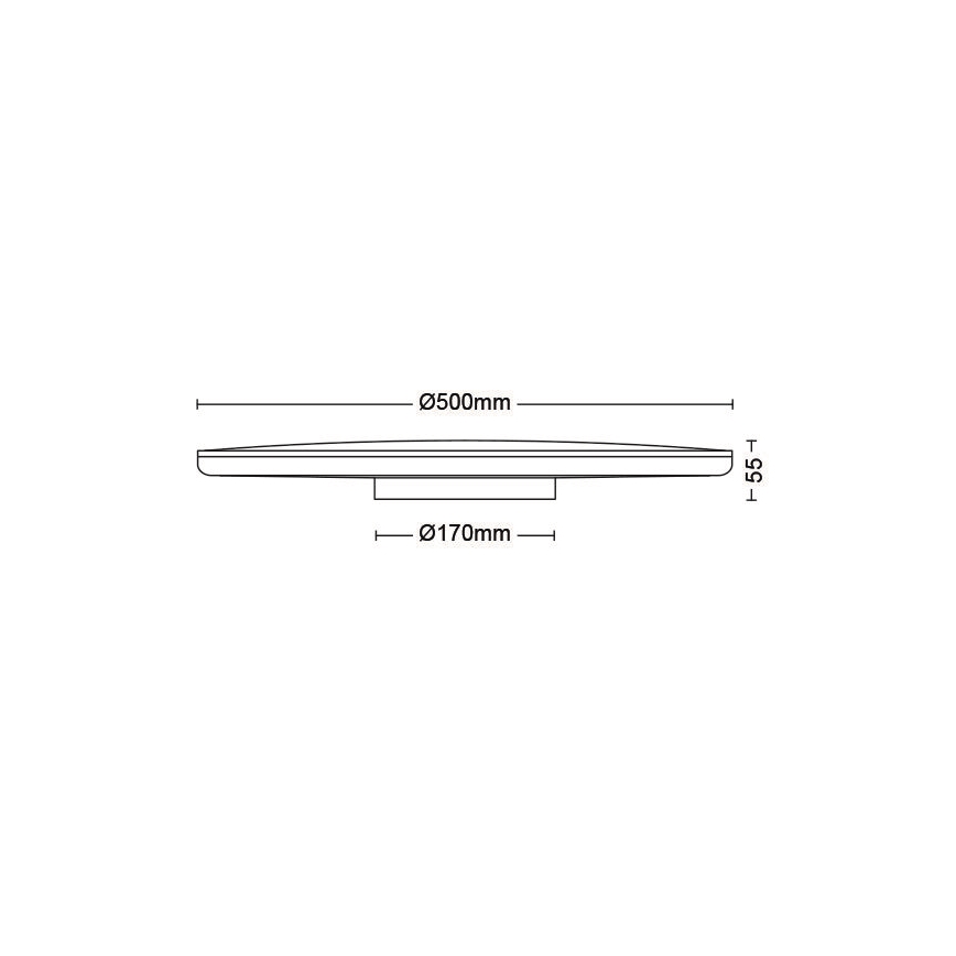 Plafonieră LED dimabilă SCENE SWITCH LED/36W/230V 4000K alb Philips