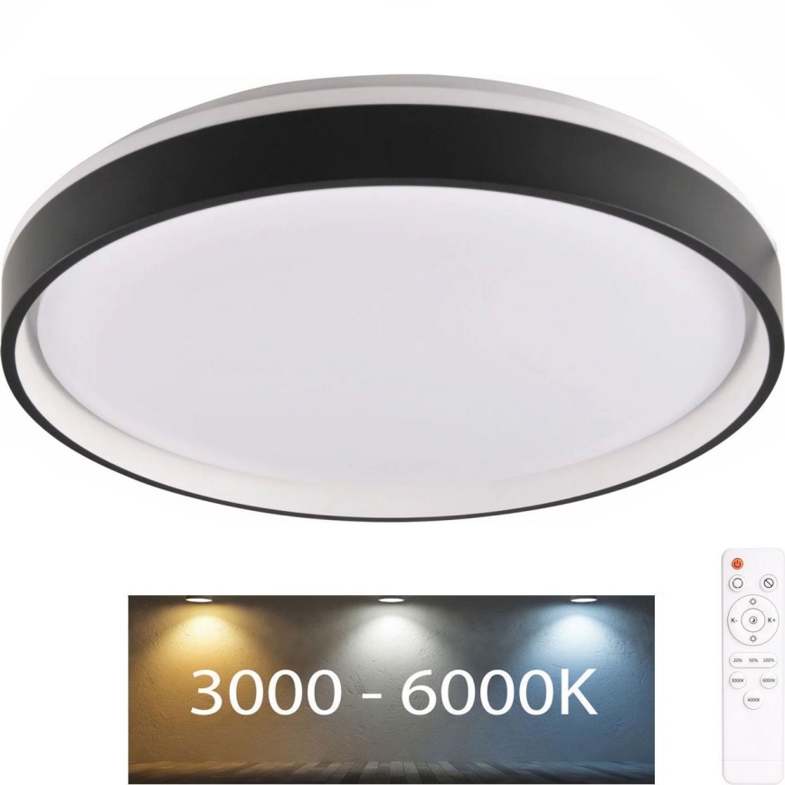 Plafonieră LED dimabilă pentru baie JADWIGA LED/42W/230V 3000-6000K IP44 + telecomandă