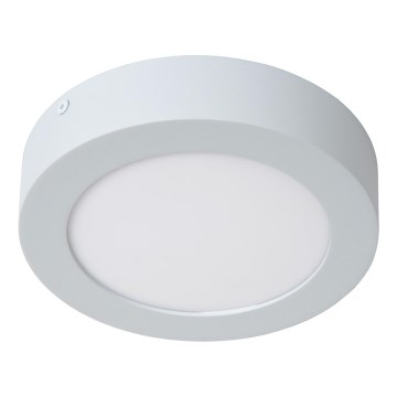 Plafonieră LED dimabilă pentru baie Lucide 28116/18/31 BRICE LED/12W/230V d. 18 cm IP44 alb