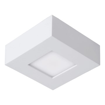 Plafonieră LED dimabilă pentru baie Lucide 28117/11/31 BRICE LED/8W/230V 10,8x10,8 cm IP44 alb