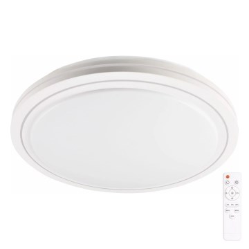 Plafonieră LED dimabilă pentru baie MARIAN LED/72W/230V 3000-6000K IP44 + telecomandă