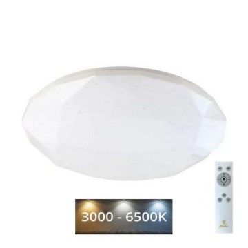 Plafonieră LED dimabilă STAR LED/48W/230V 3000-6500K + telecomandă