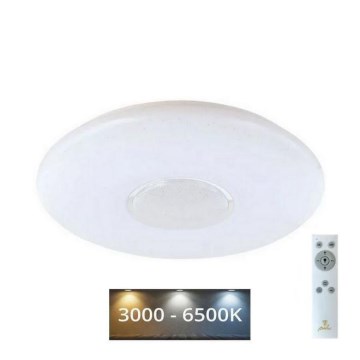 Plafonieră LED dimabilă STAR LED/48W/230V 3000-6500K + telecomandă