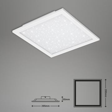 Plafonieră LED dimabilă STARRY SKY LED/18W/230V 3000-6000K Briloner 7301-016 + telecomandă