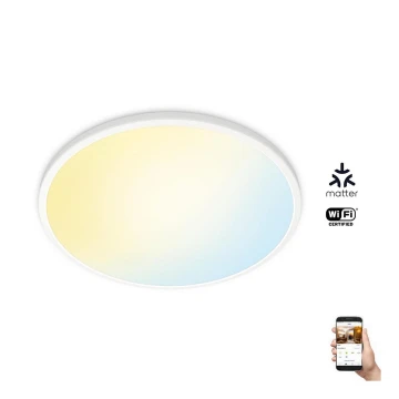 Plafonieră LED dimabilă SUPERSLIM LED/22W/230V 2700-6500K Wi-Fi albă WiZ