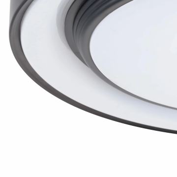 Plafonieră LED dimabilă pentru baie ZYGMUNT LED/72W/230V 3000-6000K IP44 + telecomandă