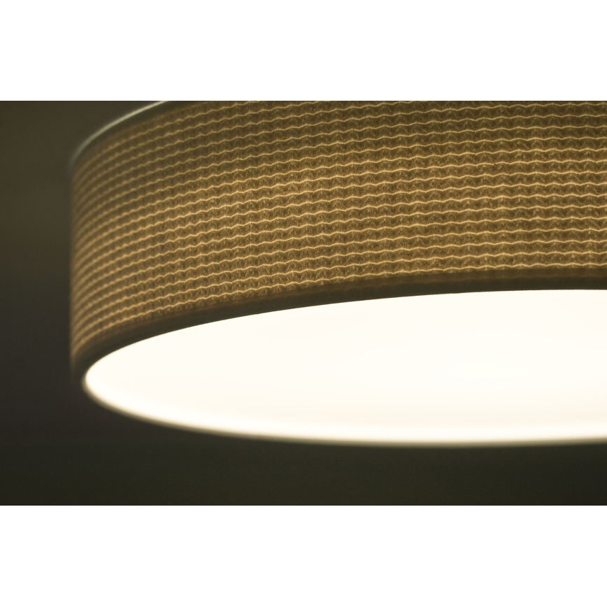 Plafonieră LED Duolla CORTINA LED/26W/230V d. 30 cm crem