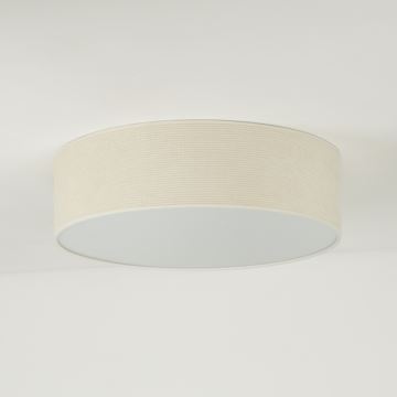 Plafonieră LED Duolla CORTINA LED/26W/230V d. 30 cm crem