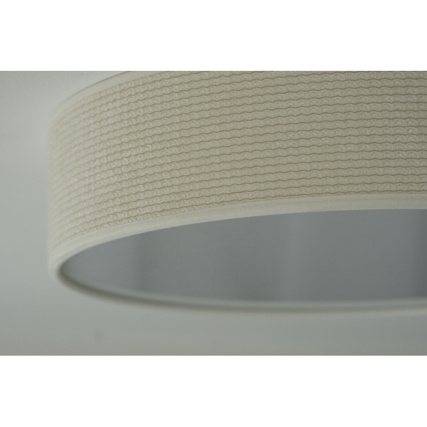 Plafonieră LED Duolla CORTINA LED/26W/230V d. 30 cm crem