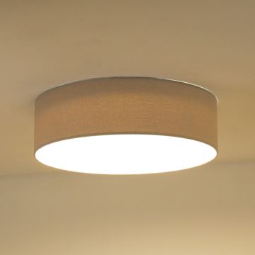 Plafonieră LED Duolla CORTINA LED/26W/230V d. 30 cm gri
