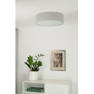 Plafonieră LED Duolla CORTINA LED/26W/230V d. 30 cm gri