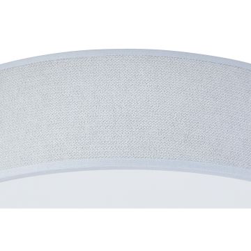 Plafonieră LED Duolla CORTINA LED/26W/230V d. 30 cm gri