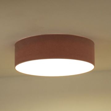 Plafonieră LED Duolla CORTINA LED/26W/230V d. 30 cm roz