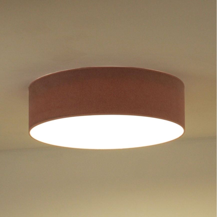 Plafonieră LED Duolla CORTINA LED/26W/230V d. 30 cm roz