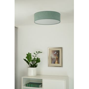 Plafonieră LED Duolla CORTINA LED/26W/230V d. 30 cm turcoaz