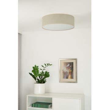 Plafonieră LED Duolla CORTINA LED/26W/230V d. 45 cm bej