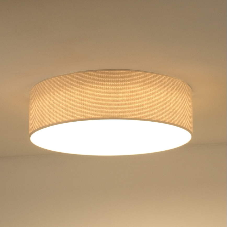 Plafonieră LED Duolla CORTINA LED/26W/230V d. 45 cm crem