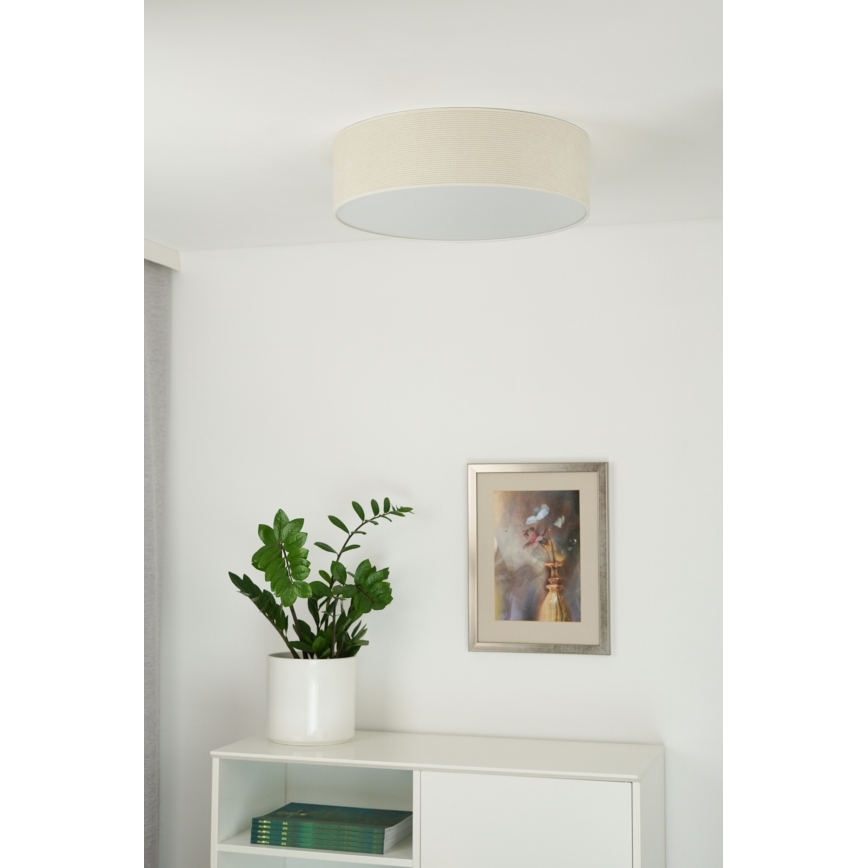 Plafonieră LED Duolla CORTINA LED/26W/230V d. 45 cm crem