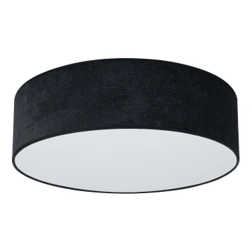 Plafonieră LED Duolla CORTINA LED/26W/230V d. 45 cm negru