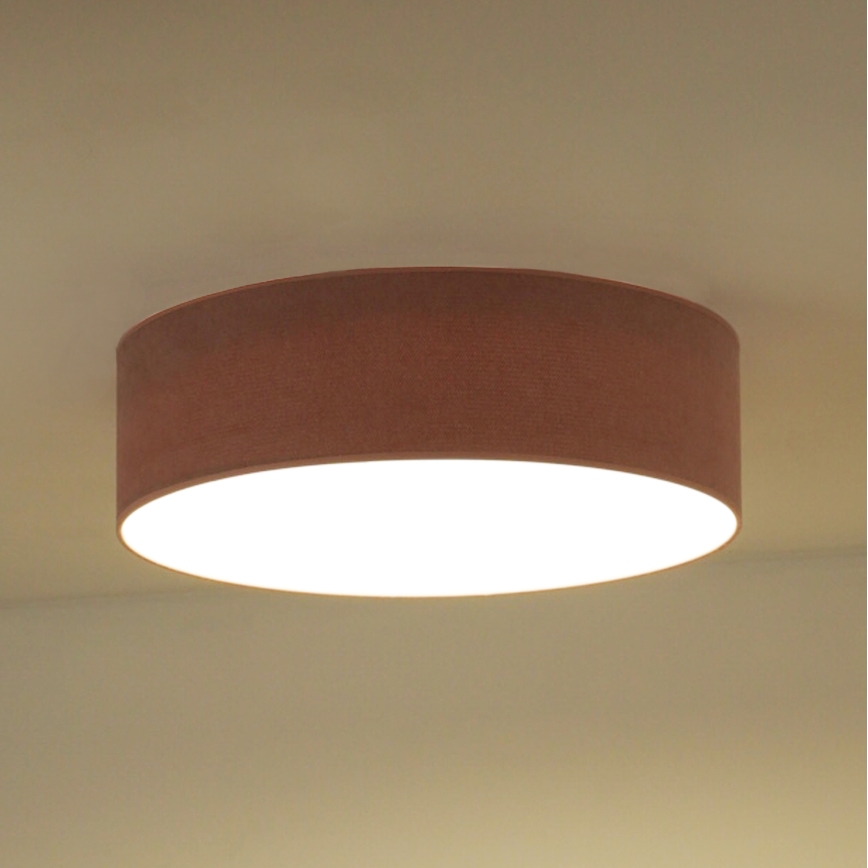 Plafonieră LED Duolla CORTINA LED/26W/230V d. 45 cm roz