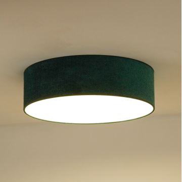 Plafonieră LED Duolla CORTINA LED/26W/230V d. 45 cm verde