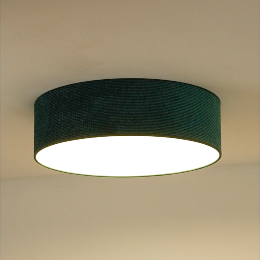 Plafonieră LED Duolla CORTINA LED/26W/230V d. 45 cm verde