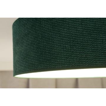 Plafonieră LED Duolla CORTINA LED/26W/230V d. 45 cm verde