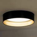 Plafonieră LED Duolla ROLLER LED/24W/230V negru/auriu