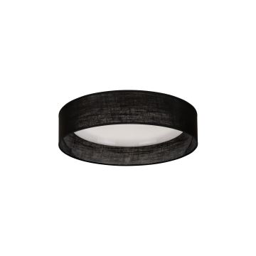 Plafonieră LED Duolla ROLLER LED/24W/230V negru