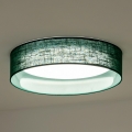 Plafonieră LED Duolla ROLLER LED/24W/230V verde