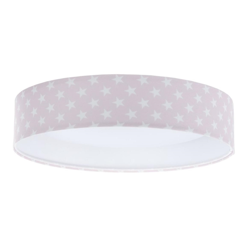 Plafonieră LED GALAXY KIDS LED/24W/230V stele roz/alb